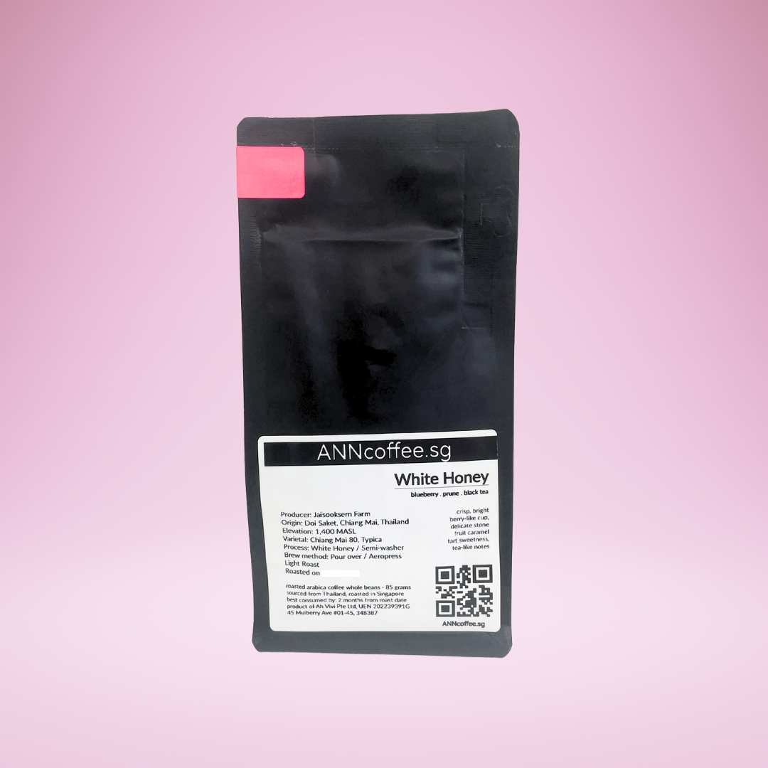 White Honey (filter) - blueberry, prune, black tea